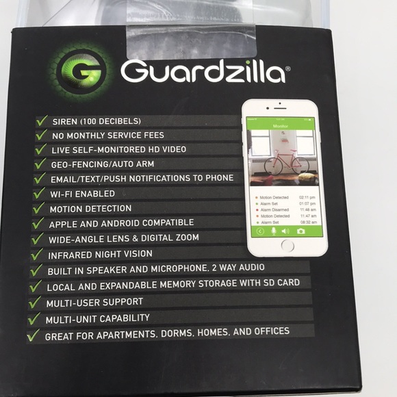 Guardzilla HD All-In-One Video Security System GZ502B - Picture 7 of 9
